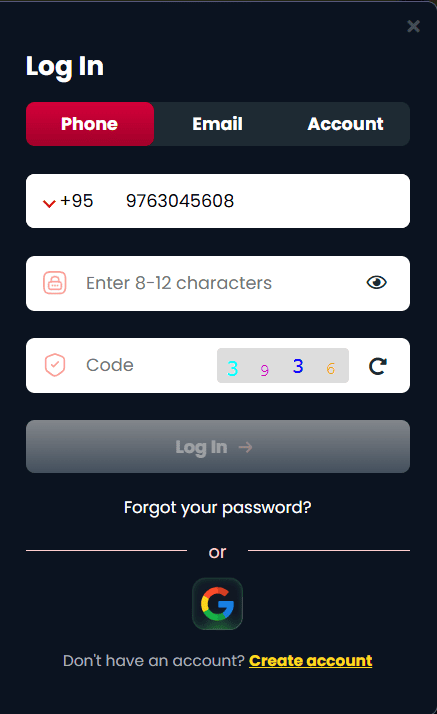 yg168 login